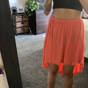 Coral skirt